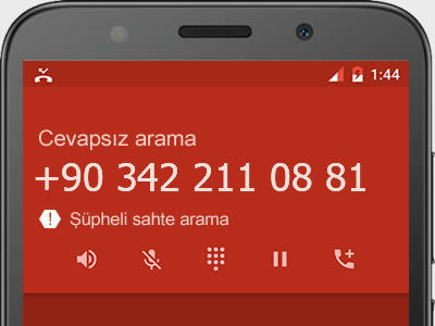 0342 211 08 81 numarası dolandırıcı mı? spam mı? hangi firmaya ait? 0342 211 08 81 numarası hakkında yorumlar