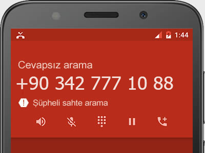 0342 777 10 88 numarası dolandırıcı mı? spam mı? hangi firmaya ait? 0342 777 10 88 numarası hakkında yorumlar