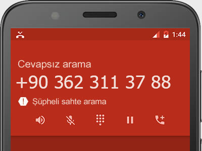 0362 311 37 88 numarası dolandırıcı mı? spam mı? hangi firmaya ait? 0362 311 37 88 numarası hakkında yorumlar