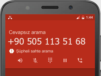 0505 113 51 68 numarası dolandırıcı mı? spam mı? hangi firmaya ait? 0505 113 51 68 numarası hakkında yorumlar