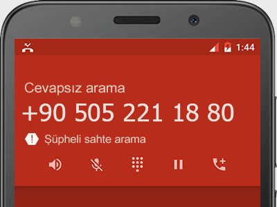 0505 221 18 80 numarası dolandırıcı mı? spam mı? hangi firmaya ait? 0505 221 18 80 numarası hakkında yorumlar