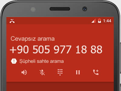 0505 977 18 88 numarası dolandırıcı mı? spam mı? hangi firmaya ait? 0505 977 18 88 numarası hakkında yorumlar