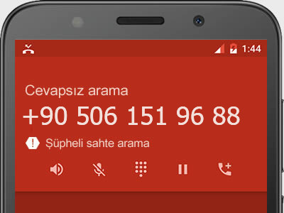 0506 151 96 88 numarası dolandırıcı mı? spam mı? hangi firmaya ait? 0506 151 96 88 numarası hakkında yorumlar