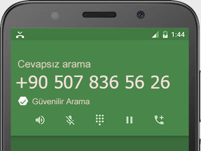 0507 836 56 26 numarası dolandırıcı mı? spam mı? hangi firmaya ait? 0507 836 56 26 numarası hakkında yorumlar