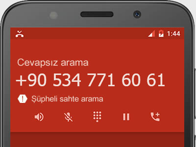 0534 771 60 61 numarası dolandırıcı mı? spam mı? hangi firmaya ait? 0534 771 60 61 numarası hakkında yorumlar