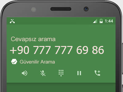 0777 777 69 86 numarası dolandırıcı mı? spam mı? hangi firmaya ait? 0777 777 69 86 numarası hakkında yorumlar