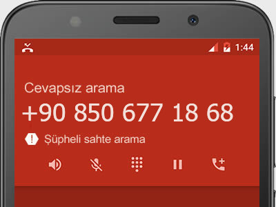 0850 677 18 68 numarası dolandırıcı mı? spam mı? hangi firmaya ait? 0850 677 18 68 numarası hakkında yorumlar