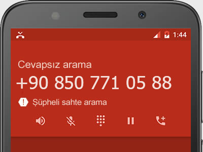 0850 771 05 88 numarası dolandırıcı mı? spam mı? hangi firmaya ait? 0850 771 05 88 numarası hakkında yorumlar