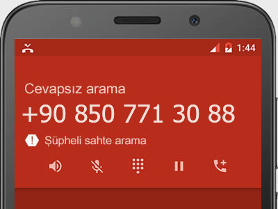 0850 771 30 88 numarası dolandırıcı mı? spam mı? hangi firmaya ait? 0850 771 30 88 numarası hakkında yorumlar